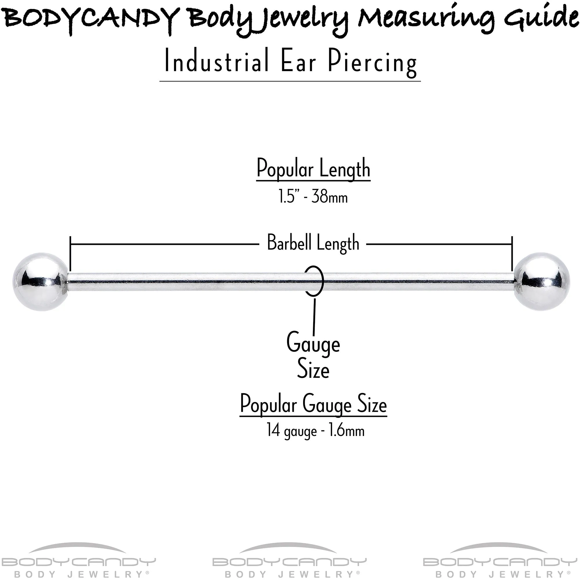 14 Gauge Clear Gem Gold Tone Textured Cross Industrial Barbell 38mm