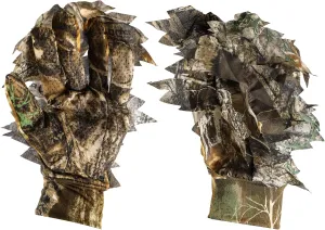 3D Leafy Gloves, Mossy Oak