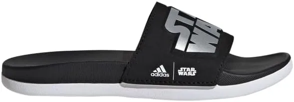 adidas Unisex-Child Adilette Comfort Star Wars (Toddler/Little Big Kid) Slide Sandal