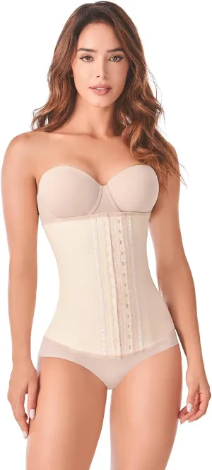 Ann Chery 2025 Waist Trainer for Women | Colombian Latex Cincher | 2 Hook Body Shaper | Tummy Control & Waist Compression
