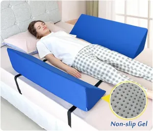 AOSSA Bed Railing Foam Bolsters Bed Rails for Elderly Adults Bedrails Safety Guard Soft Bed Side Rail Pads Hospital Seniors Medical Bumper Wedges Cushions Padding Rails Bed Fall Protector - 1 Pair
