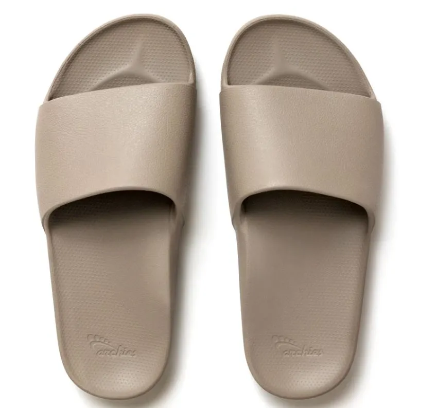 Archies Arch Support Slides Taupe