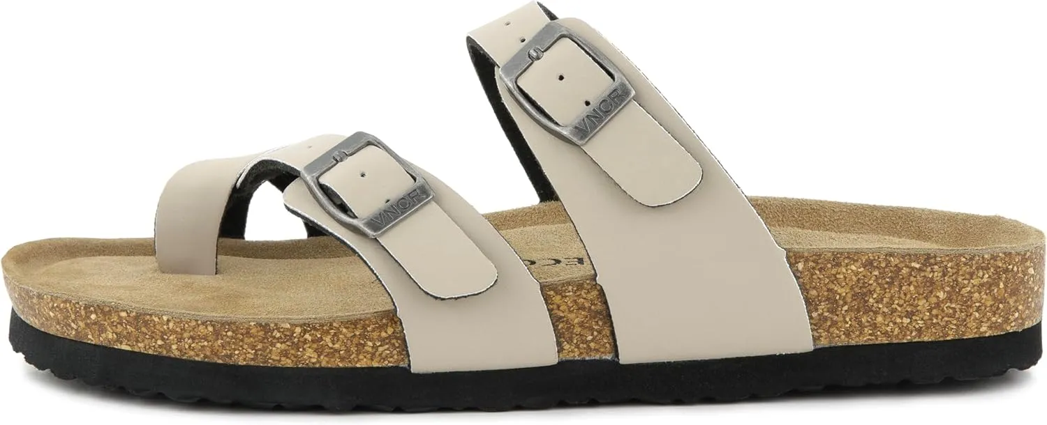 Arena Cork Sandals for Women – Cork Sandals Women’s Summer Shoes – Comfortable Slide Sandals