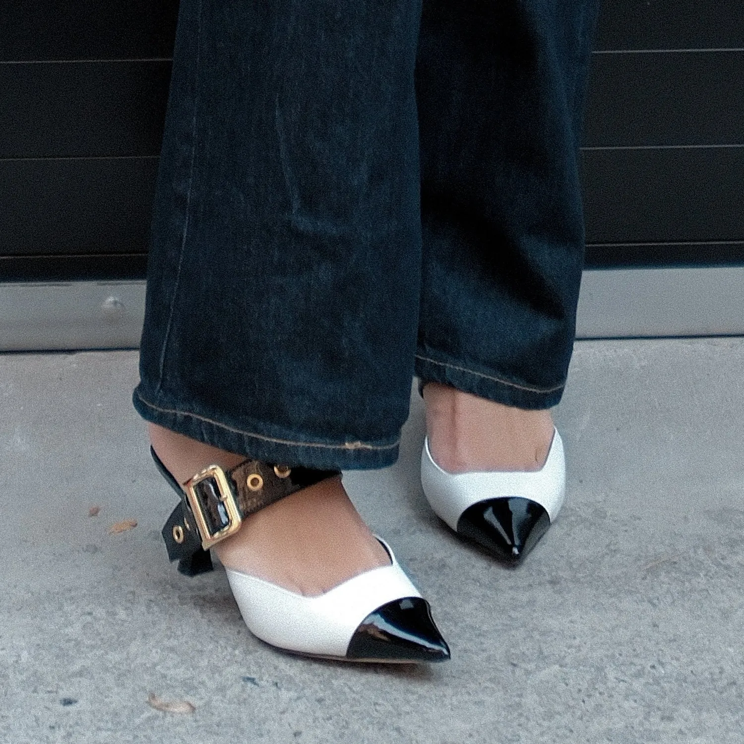 Arianna Patent Leather Mule