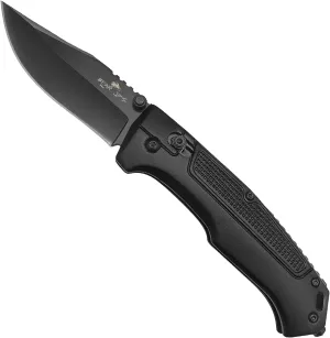 BEAR OPS - MANUAL - 3.25" - Clip Point - Sandvik Stainless Steel - Aluminum - Slide Lock - MC-550-AIBK-BSR