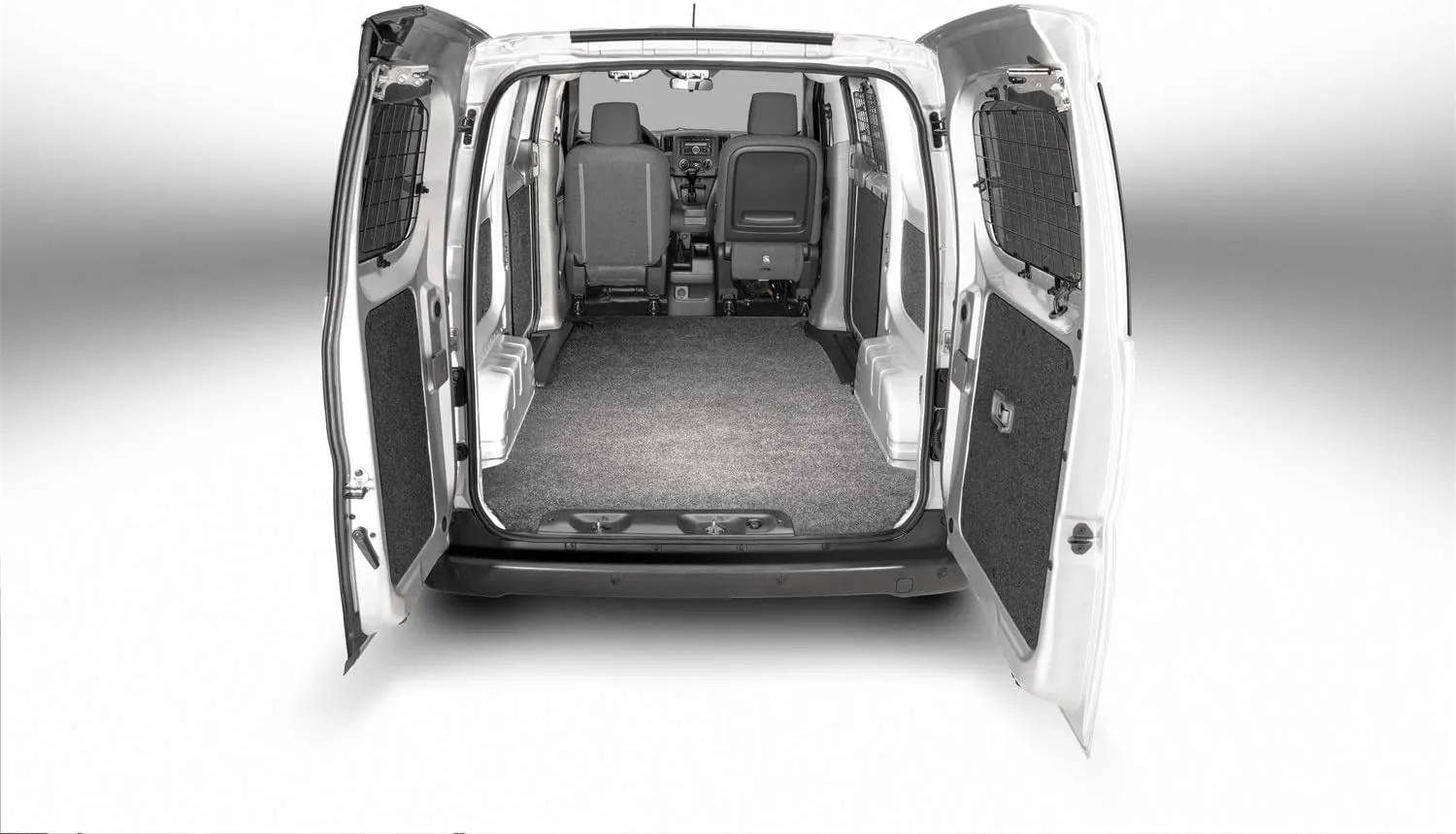Bedrug / VanRug | Fits 2013 - 2024 Nissan Nv200/GM City Express, Charcoal Grey | VRNV213