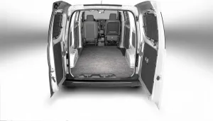 Bedrug / VanRug | Fits 2013 - 2024 Nissan Nv200/GM City Express, Charcoal Grey | VRNV213