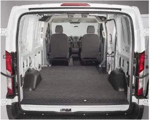 Bedrug VanTred | Fits 2015 - 2024 Ford Transit Long Wheel Base Ext - 148" Wb W/ Extended Body, Charcoal Grey | VTFT15LE