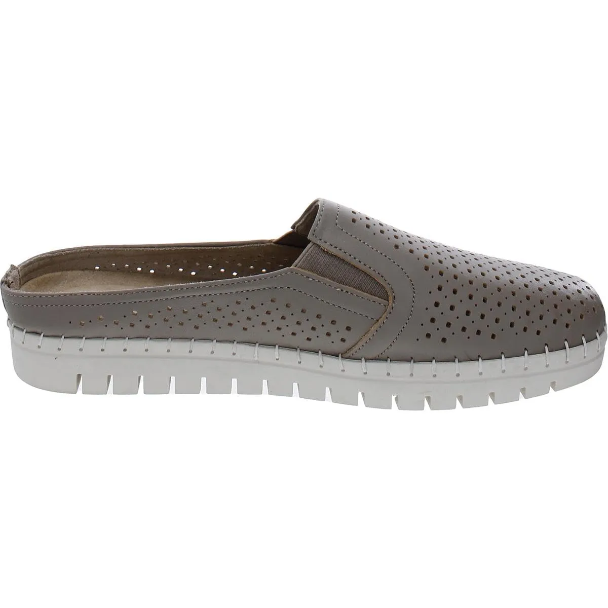 Bella Vita Women's Refresh Sneaker Slide Mule, Natural Leather, 6.5
