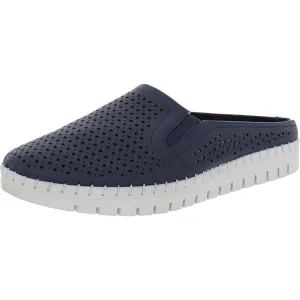 Bella Vita Women's Refresh Sneaker Slide Mule, Navy Leather, 10 Wide