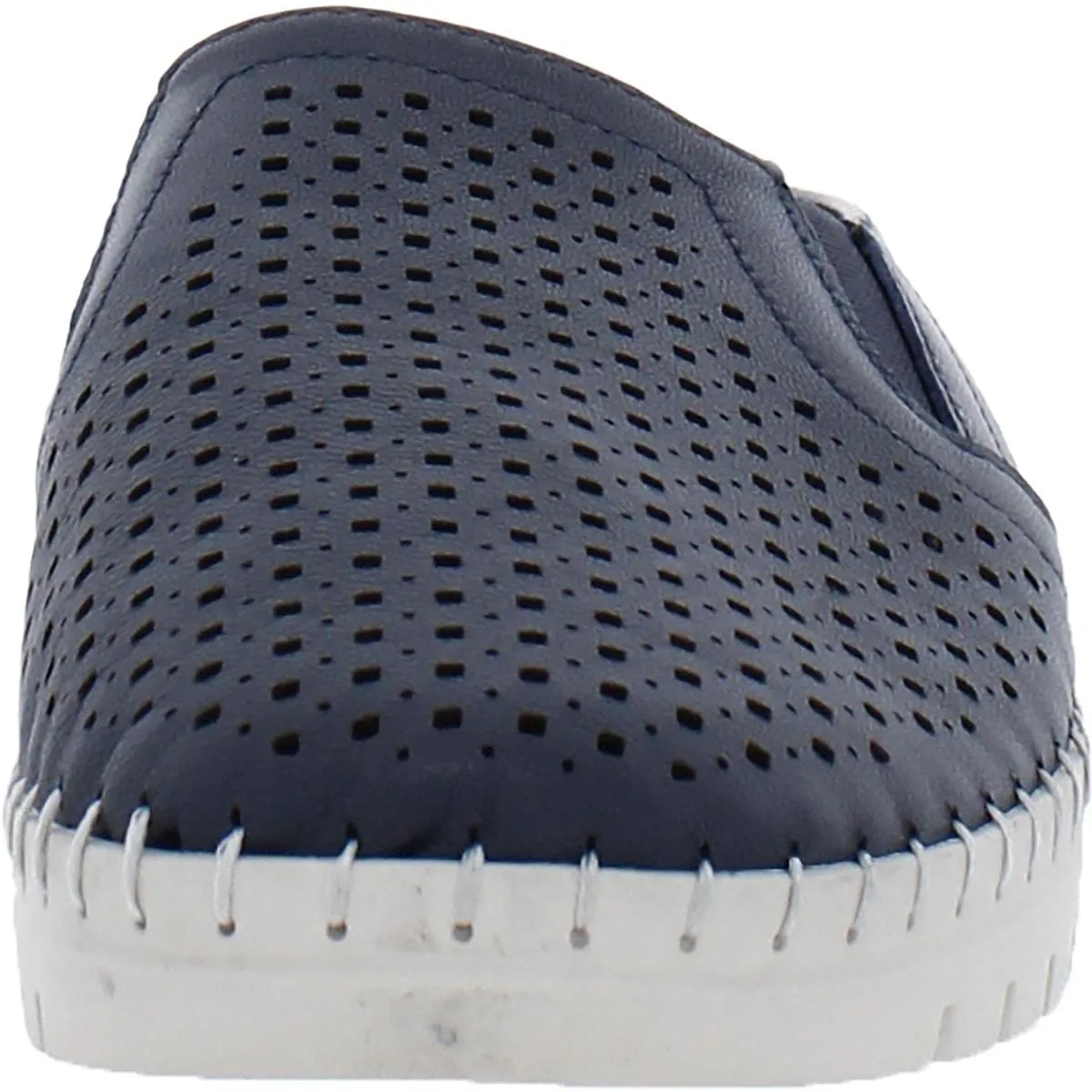 Bella Vita Women's Refresh Sneaker Slide Mule, Navy Leather, 6.5 Narrow