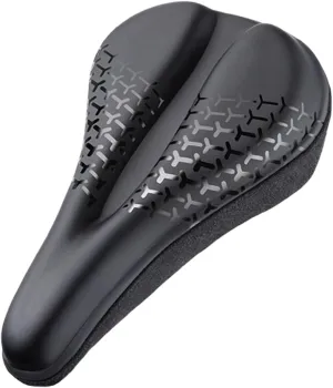 Bike Seat Cushion for Diamondback Andean Arden 3 Ascent EX Atroz 1 Axis Pro, Memory Foam & Gel Padded Cover Bicycle Seat for Men Women Shock-Absorbing Comfort Bike Seat Pad,A