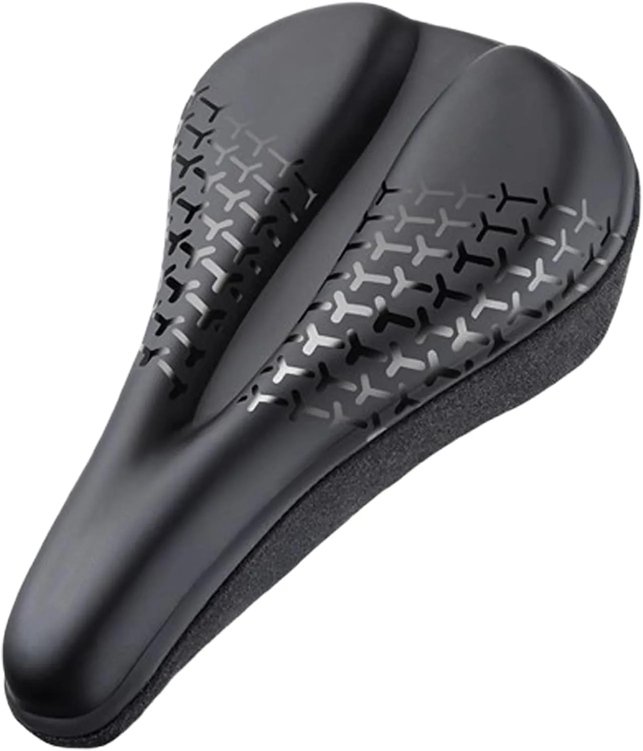 Bike Seat Cushion for Diamondback Andean Arden 3 Ascent EX Atroz 1 Axis Pro, Memory Foam & Gel Padded Cover Bicycle Seat for Men Women Shock-Absorbing Comfort Bike Seat Pad,A