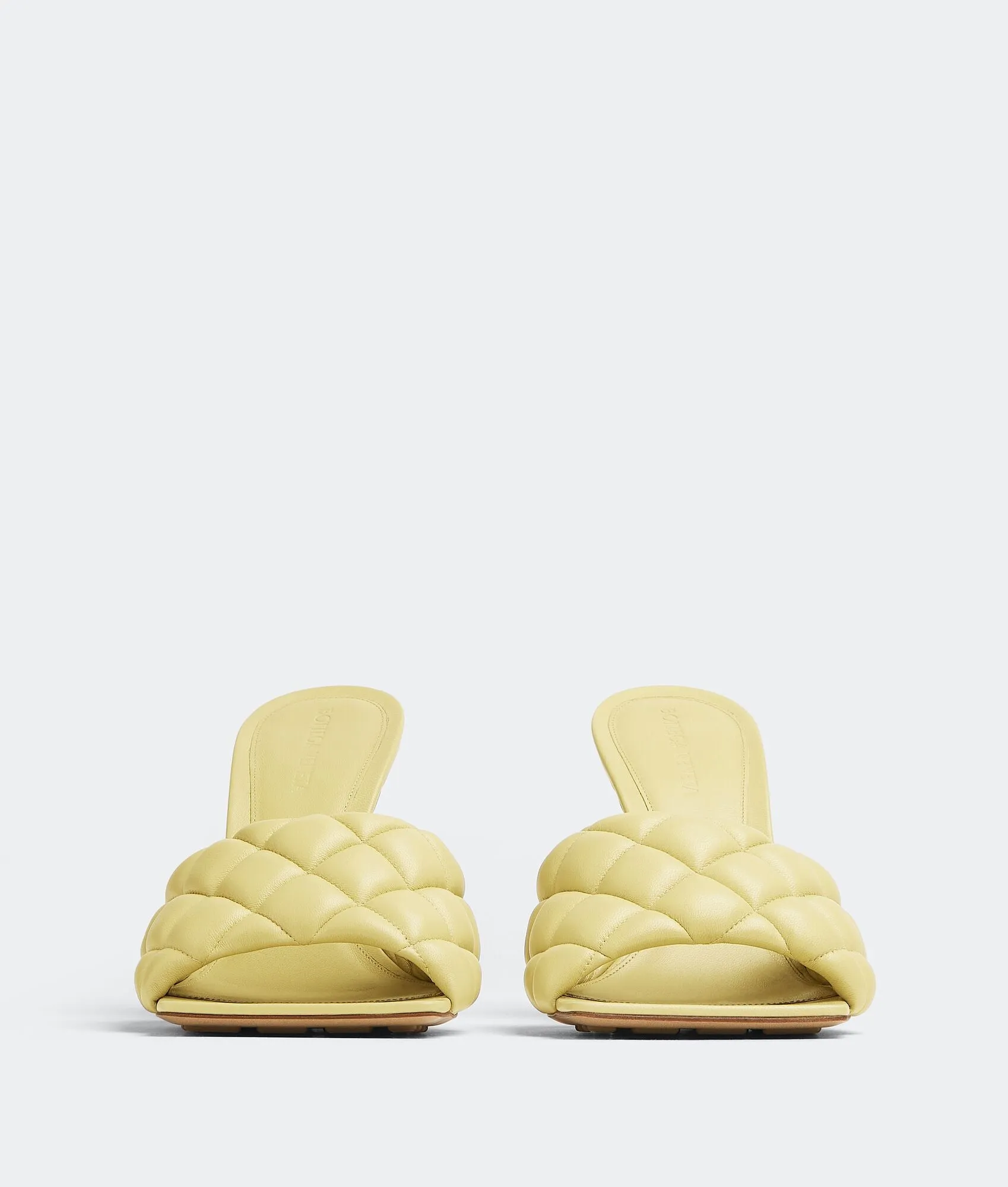 Bottega Veneta Yellow Leather Mule