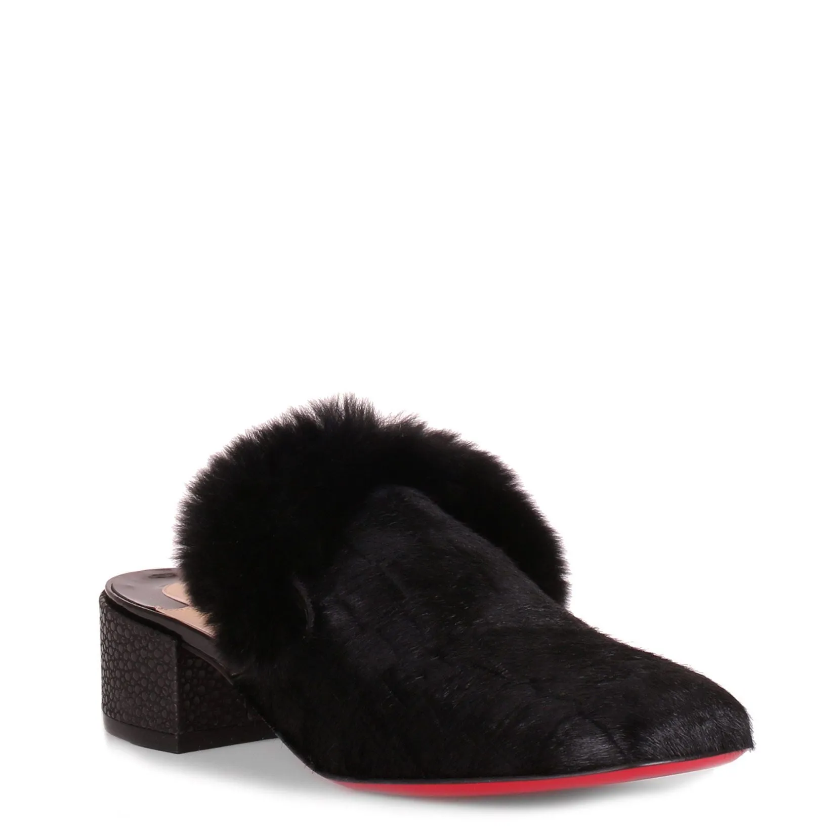 Boudiva 35 black pony mule