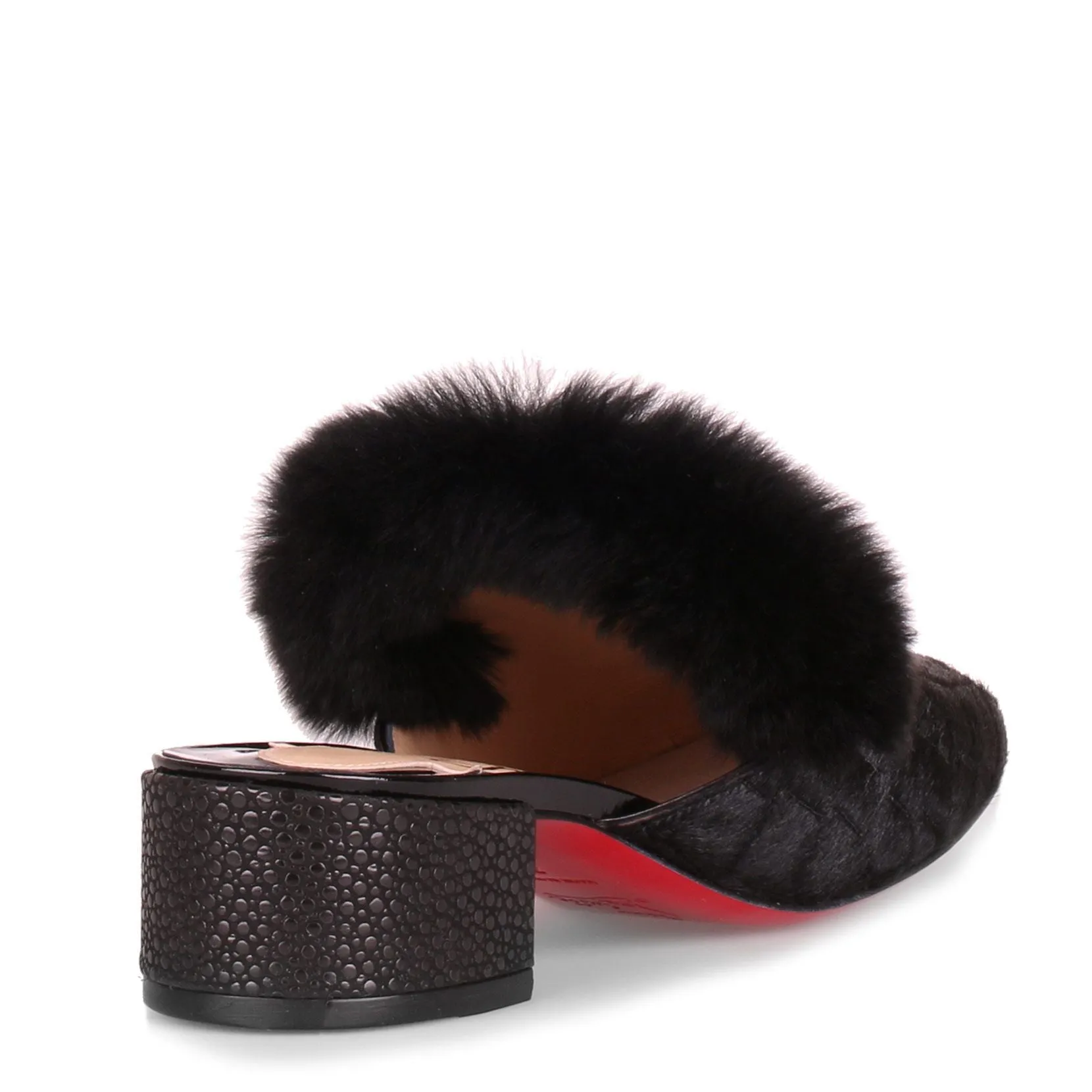 Boudiva 35 black pony mule