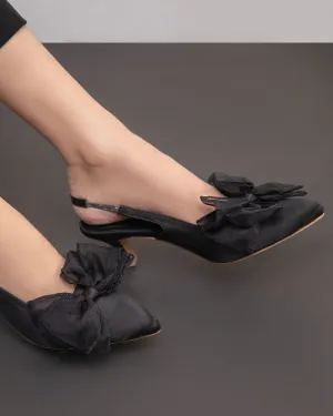Bow Mule Heels