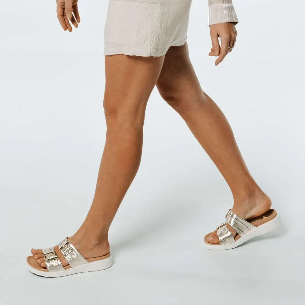 Bowie Slide Sandal - Black