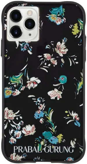 Case-Mate - PRABAL GURUNG - Case for iPhone 11 Pro Max - Tough Black Floral - 6.5 inch - Black