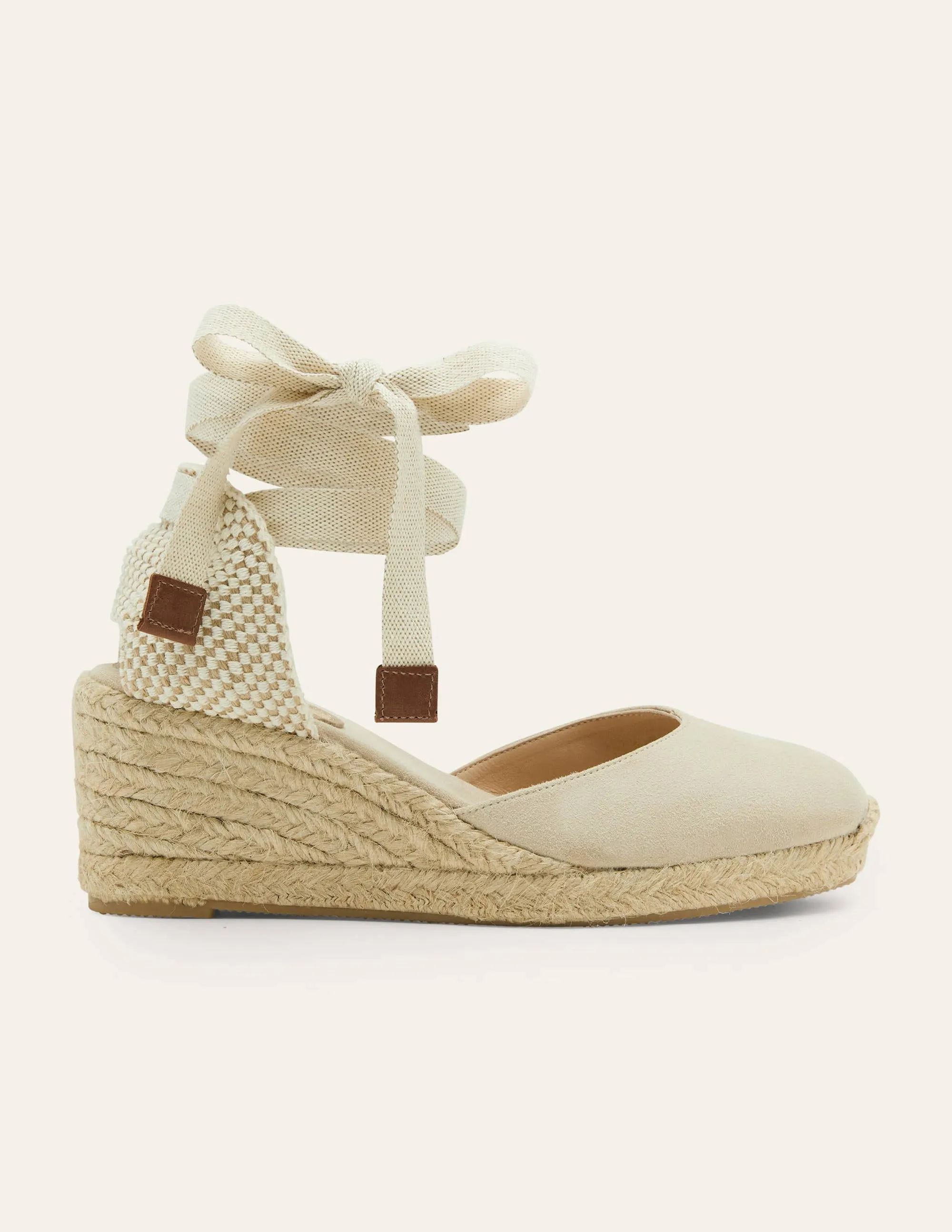 Cassie Espadrille Wedge-Oatmeal