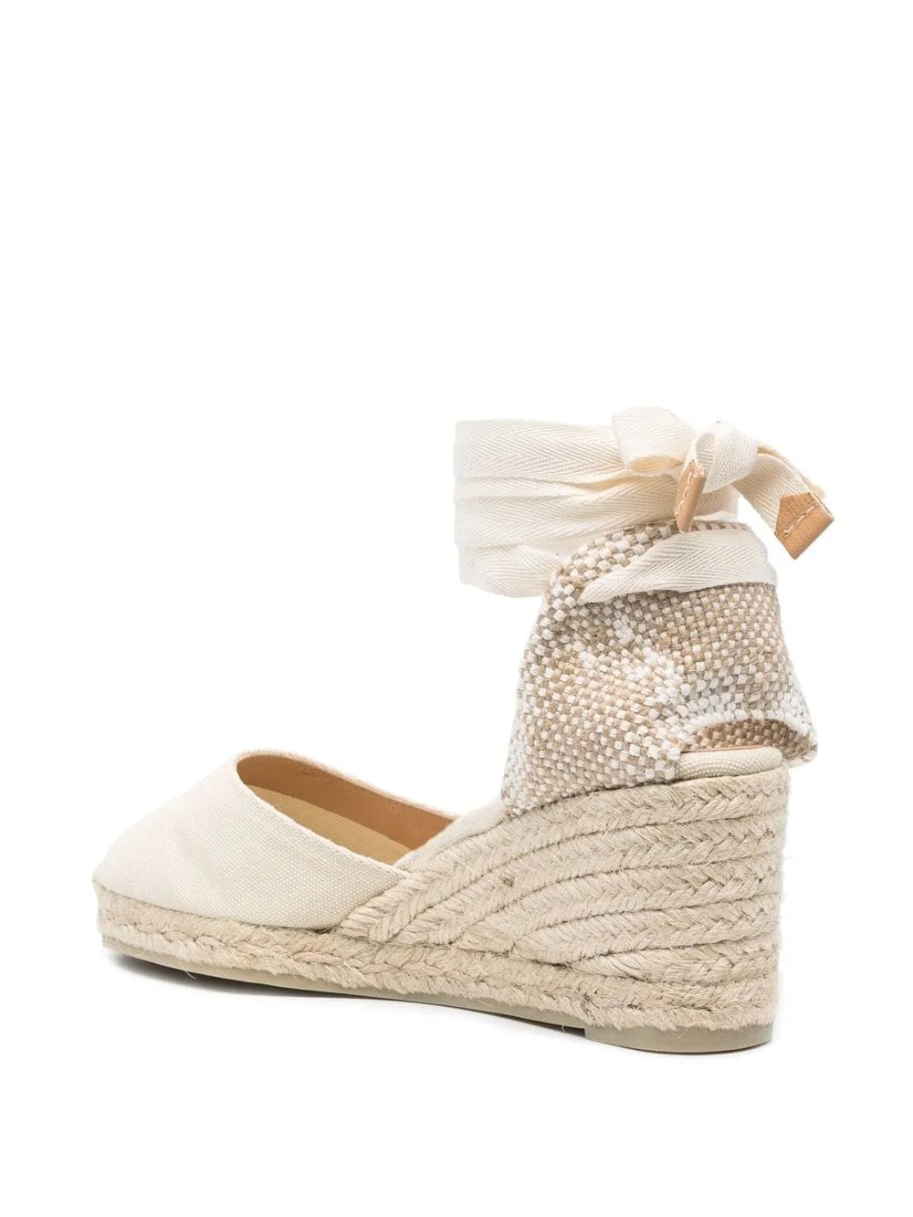 Castaner Ivory Flat Espadrilles