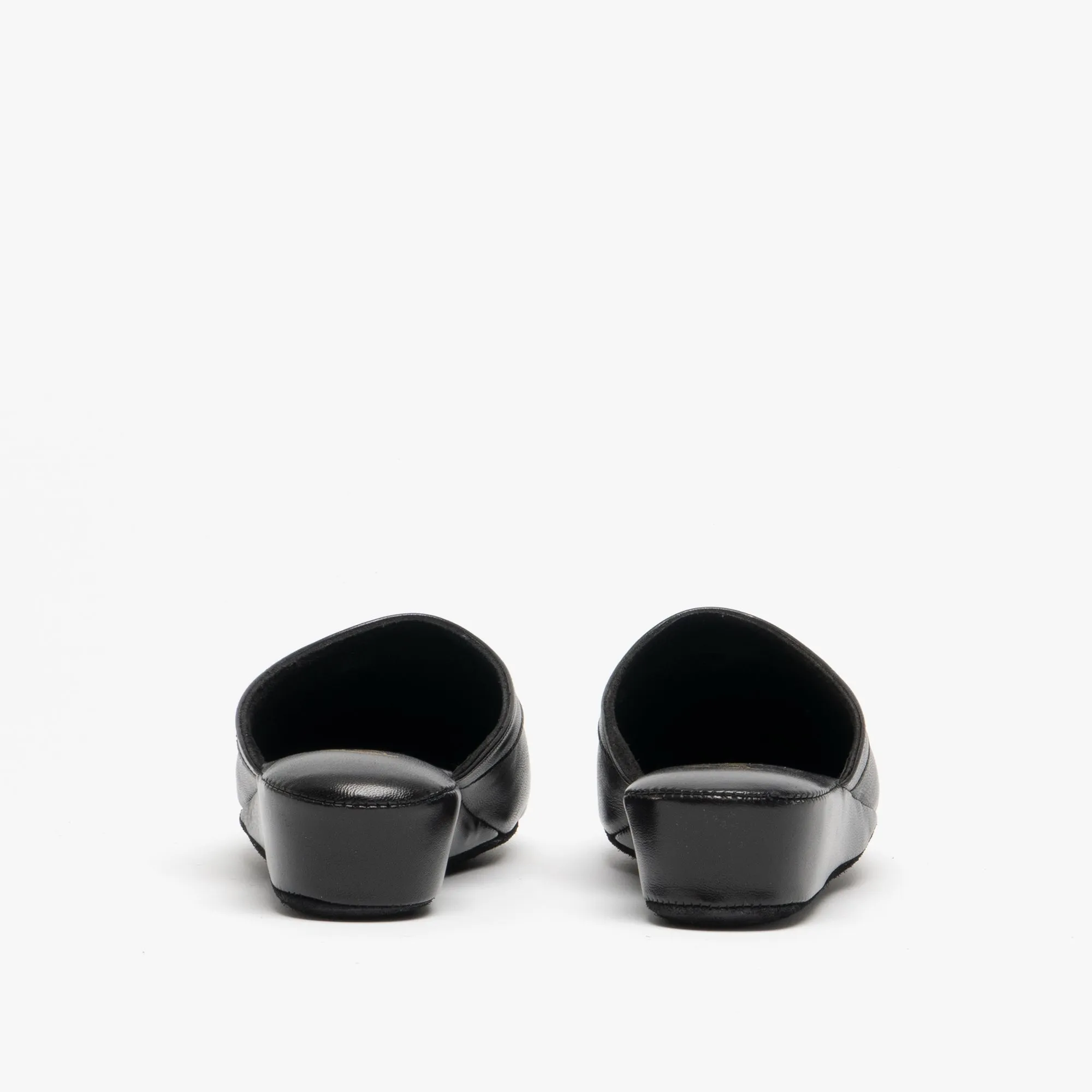 Chaleur FLORENCE Womens Mule Slippers Black