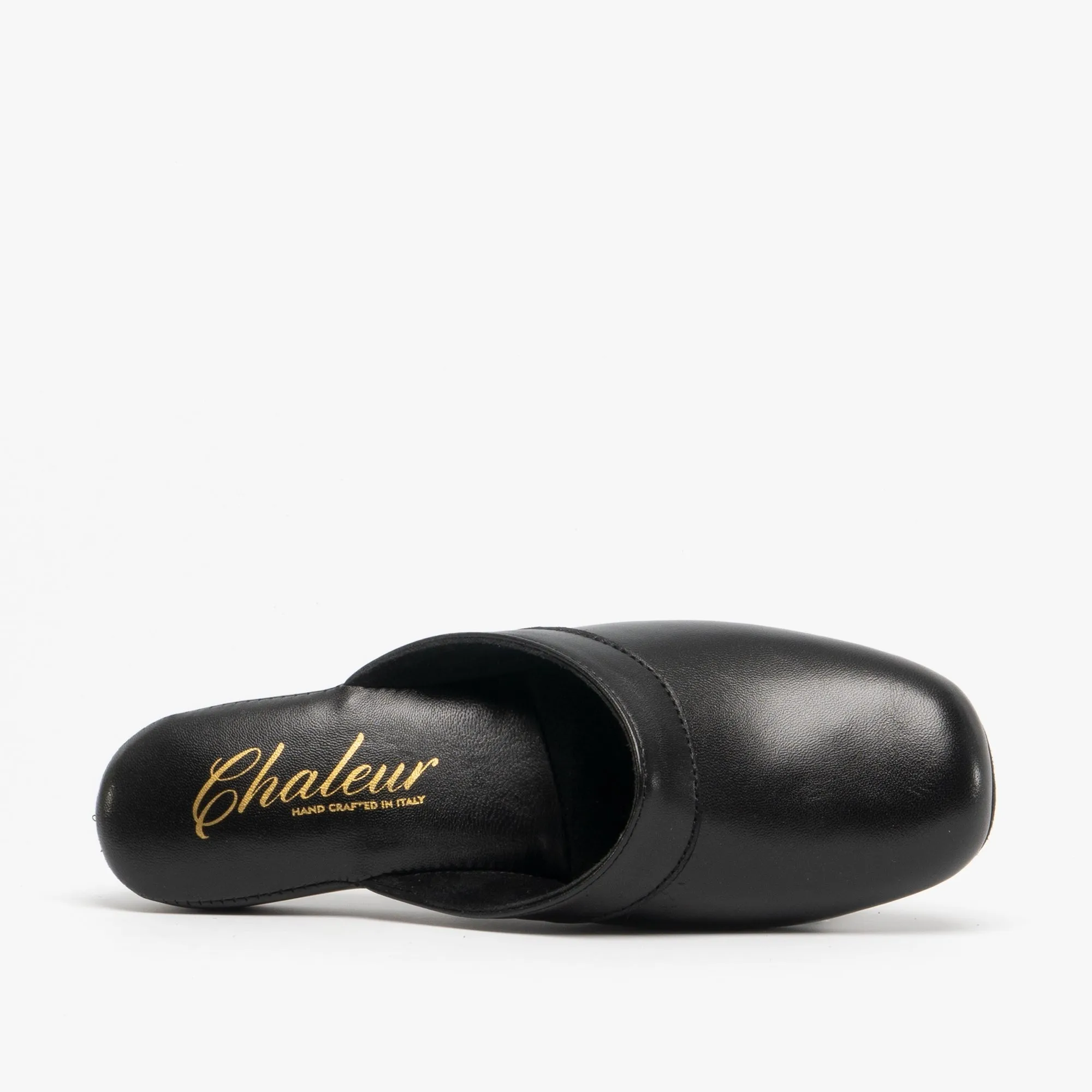 Chaleur FLORENCE Womens Mule Slippers Black