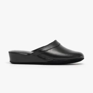 Chaleur FLORENCE Womens Mule Slippers Black