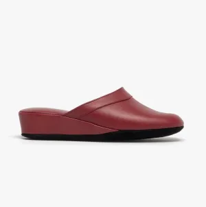 Chaleur FLORENCE Womens Mule Slippers Bordeaux