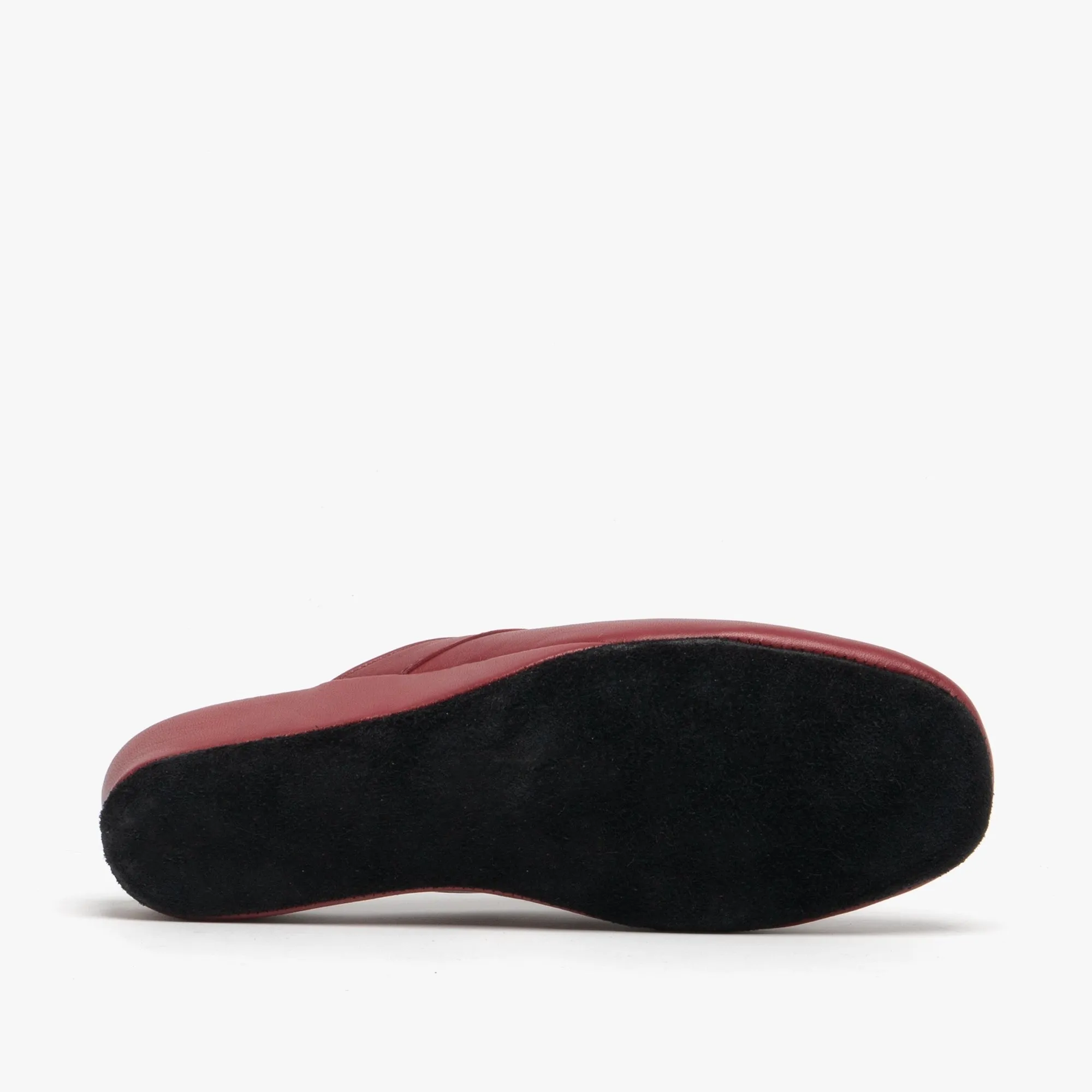 Chaleur FLORENCE Womens Mule Slippers Bordeaux