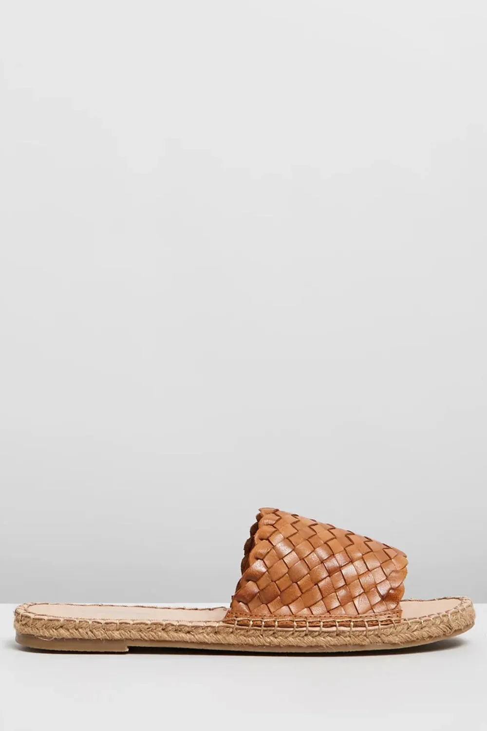 Chrissy Woven Flat by Human Premium - Tan