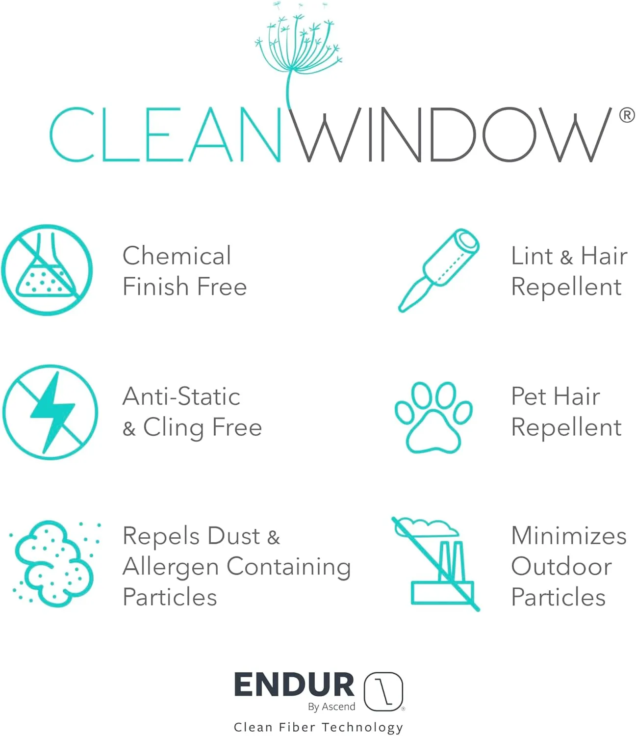 Clean Window Textured Slub Stripe Anti-Dust Allergy/Pet Friendly Sheer Curtain Panel, Linen, 52" W x 84" L (1 Panel)