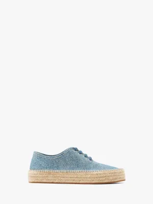 CL_LACED-UP ESPADRILLE W - BLUE_SE0032LA0238
