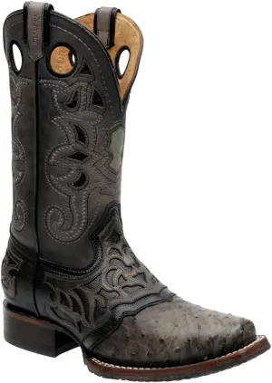 Cuadra Ostrich Rodeo Western Boots 2I03A1