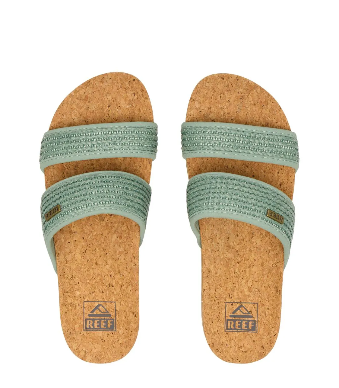 Cushion Vista Hi Sandals Frosty Raffia