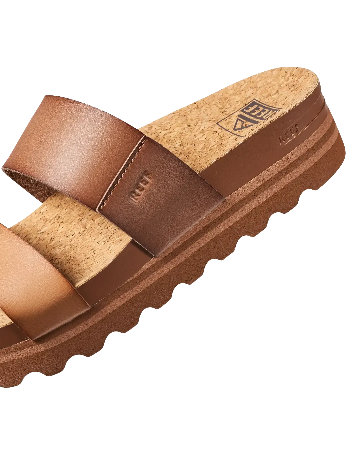 Cushion Vista Hi Sandals in Espresso