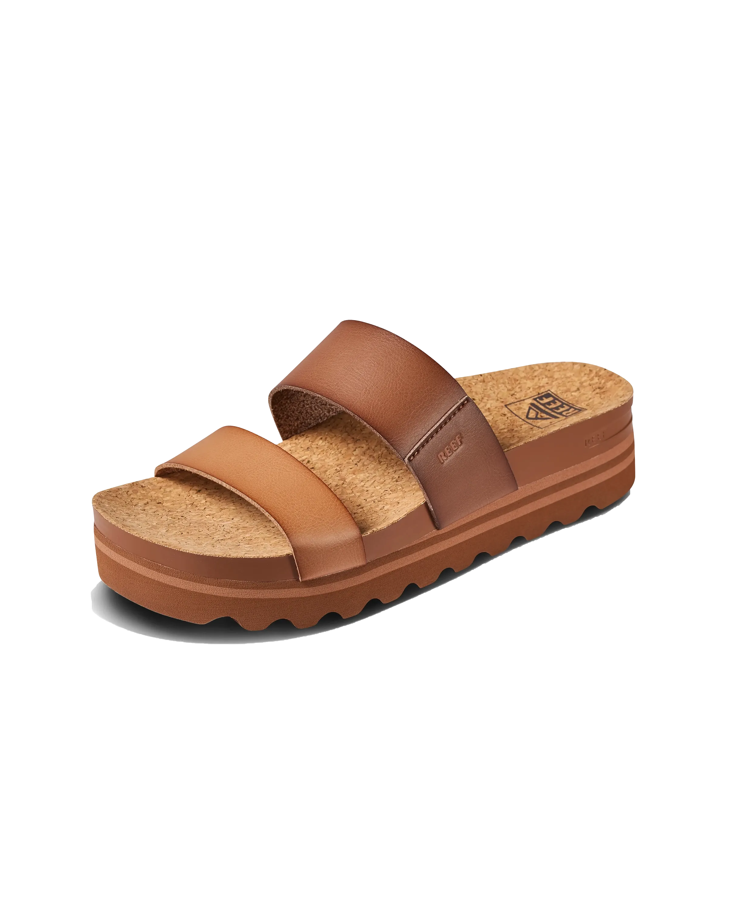 Cushion Vista Hi Sandals in Espresso