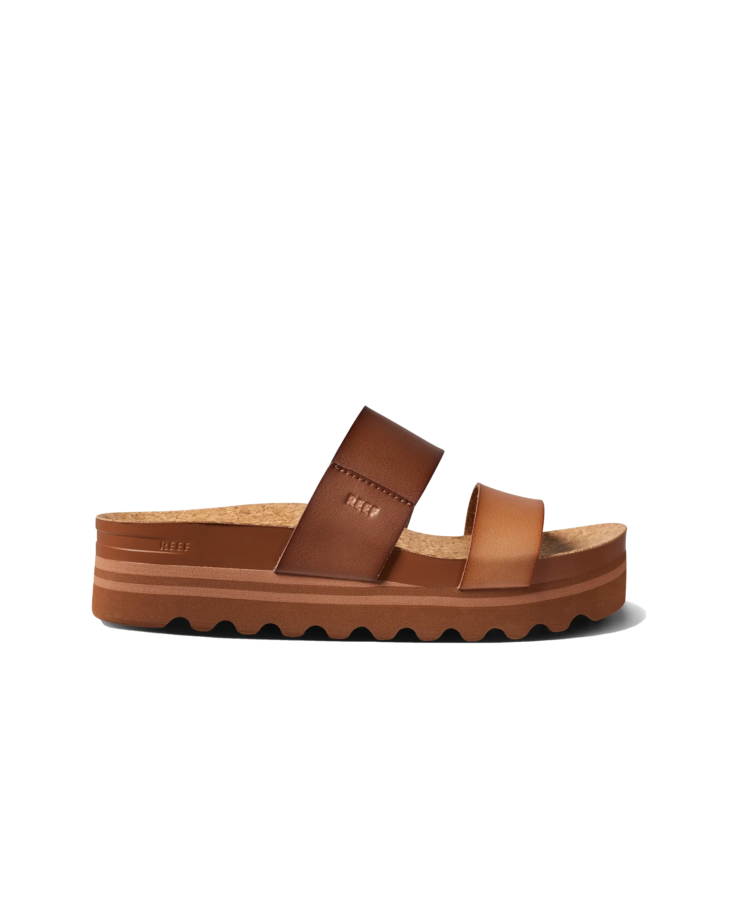 Cushion Vista Hi Sandals in Espresso