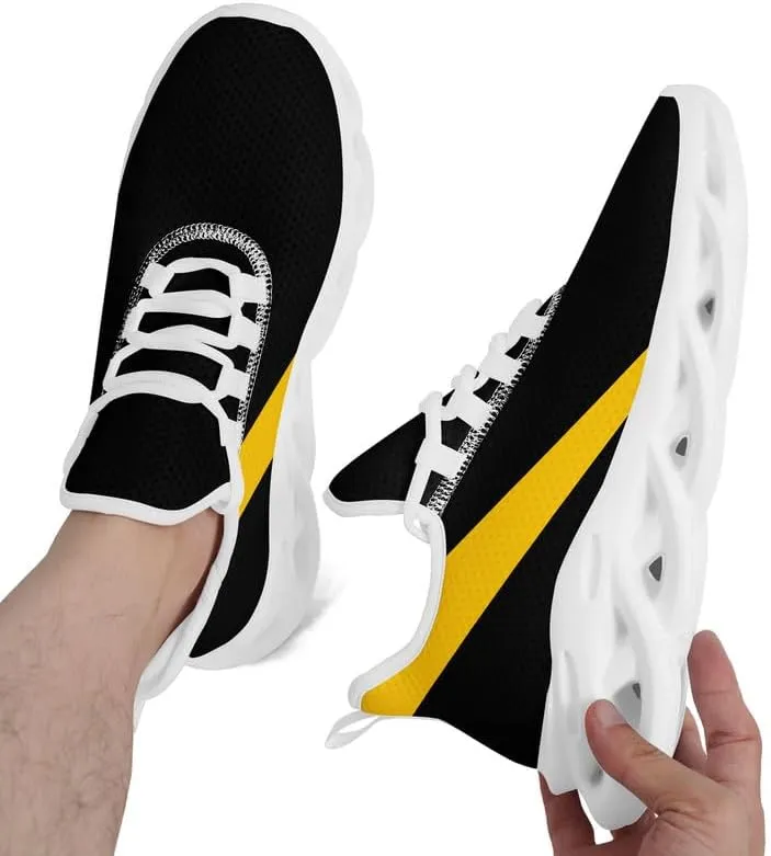 Custom Mens Baseball Shoes Personalized Lightweight Running Sneakers Lace-up Hiking Sport Shoes Casual Footwear