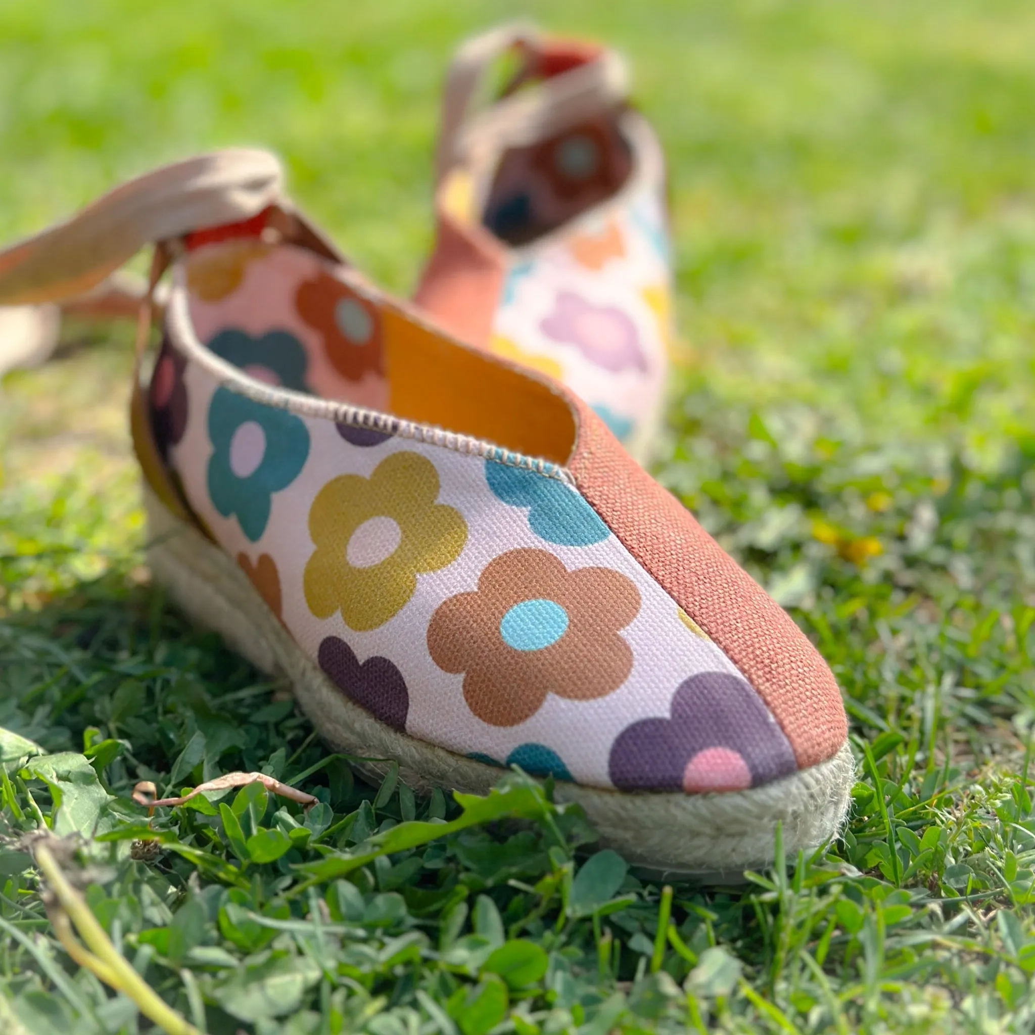 Daisy Dream Terracotta Espadrilles
