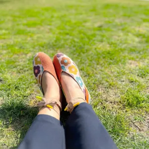 Daisy Dream Terracotta Espadrilles