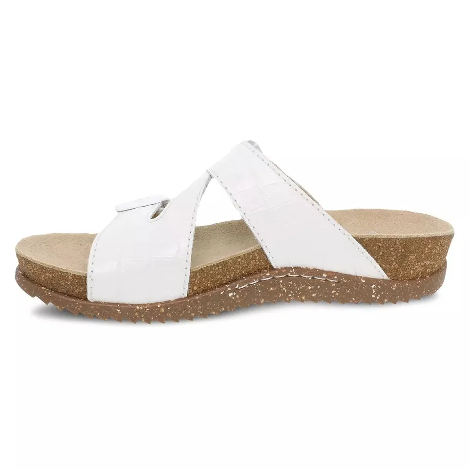 Dansko Women's Dayna White Croco 2106090300