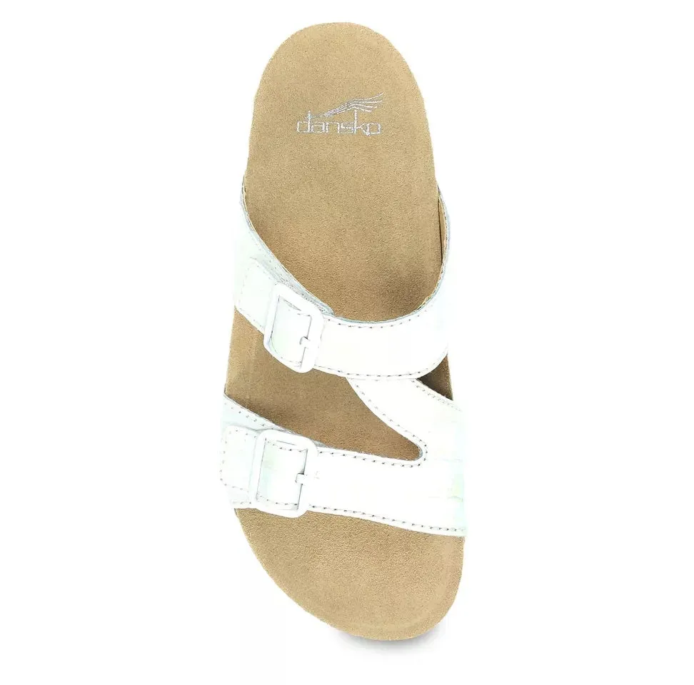 Dansko Women's Dayna White Croco 2106090300