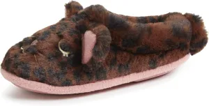 Dearfoams Toddler & Kids' Cute Shark, Cow, Unicorn, Dog, Dinosaur and Animal Critter Slippers