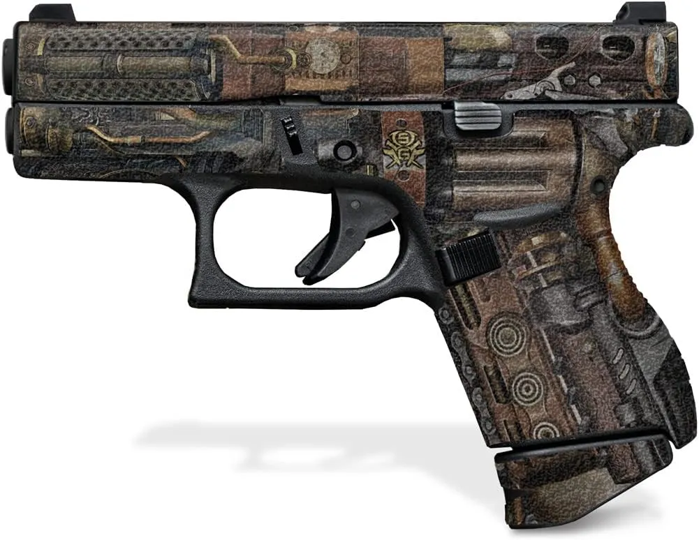 Decal Grip for Glock 42 (Steampunk)