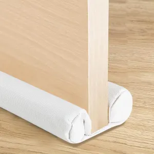 DNC Draft Door Stopper 36 Inches, Thicken and Bold Draft Guard for Interior Door, Easy to Install, Sound Proof Reduce Noise Keeping Warm in and Cold Out