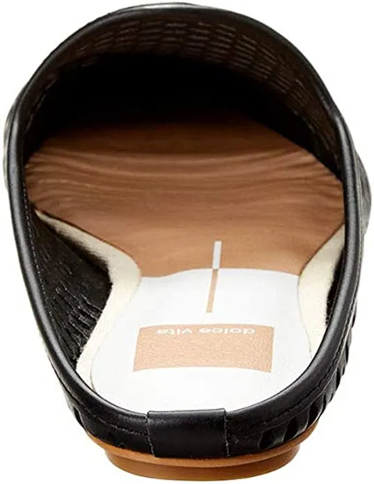 Dolce Vita Grant Perf Black Leather 6.5 M
