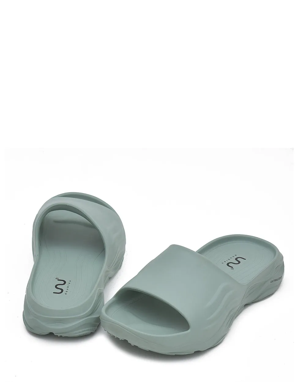 Doubleu Ultra Sporty Slide Sage Green