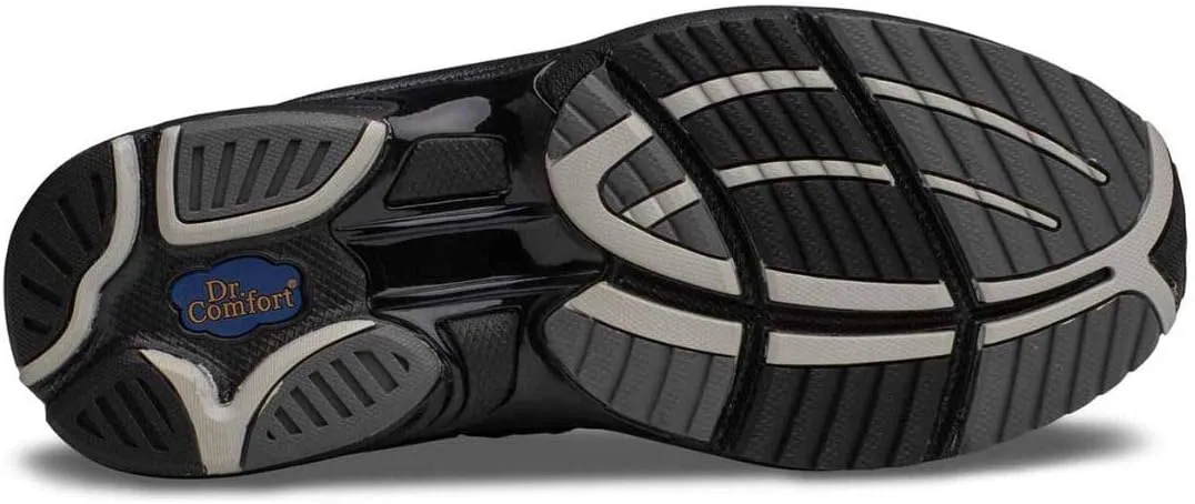 Dr. Comfort Performance Mens Athletic Shoes w/Gel Inserts-Therapeutic Walking Shoes for Mens-Dibetic Running Shoes