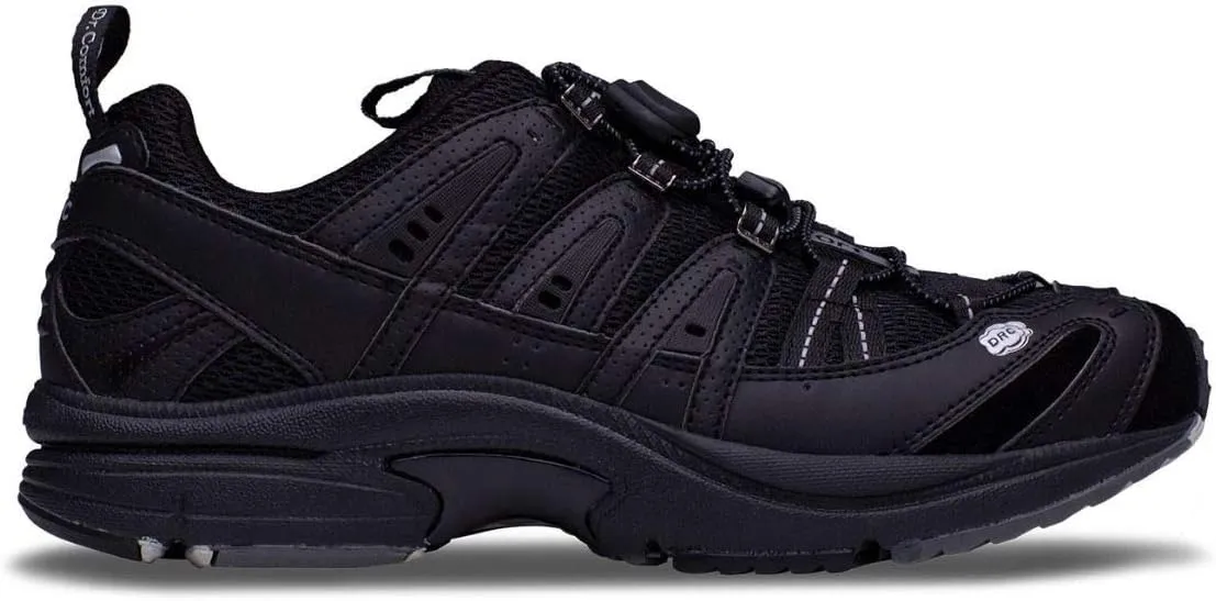 Dr. Comfort Performance Mens Athletic Shoes w/Gel Inserts-Therapeutic Walking Shoes for Mens-Dibetic Running Shoes